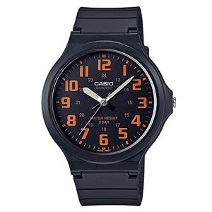 国内正規品 CASIO カシオ メンズ レディース チープカシオ チプカシ レトロ シンプル アナログ 黒 ブラック オレンジ 腕時計 誕生日 爆買 成人 卒業 入学
