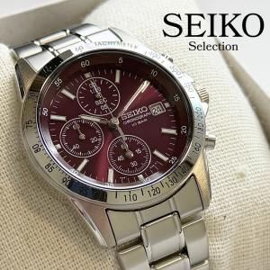セイコー メンズ 腕時計 国内正規品 スピリット 防水 レッド シルバー プレゼント 男性 爆買 成人 卒業 入学