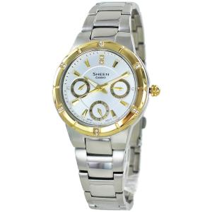 ★カシオ シーン 腕時計 レディース SHE-3800SG-7A SHEEN（CASIO） 妻 母 カシオ シーン 腕時計 手表 レディース 大人