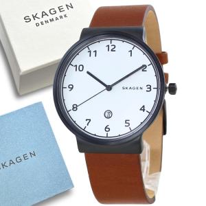SKAGEN（スカーゲン） 腕時計 メンズ HAGEN 三針 ブラック ステンレス