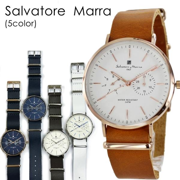 サルバトーレマーラ 腕時計 手表 メンズ レディース レザーウォッチ 天然レザー シンプル アナログ...