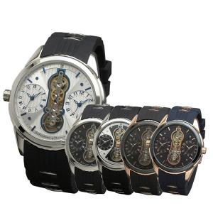 サルバトーレマーラ メンズ 腕時計 デュアルタイム 自動巻き SM18113 誕生日プレゼント｜nopple