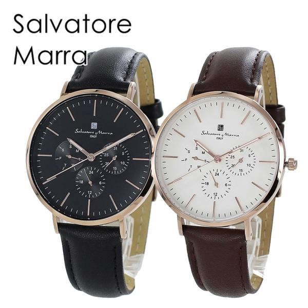 ペアウォッチ サルバトーレマーラ 腕時計 手表 メンズ レディース 時計 日付 カレンダー 国内正規...