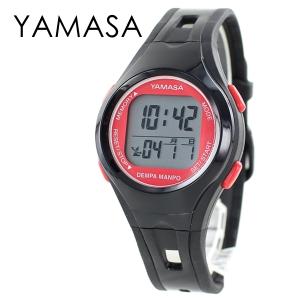 ヤマサ 万歩計 50年の歴史メーカー 正規品 歩数計時刻合わせ不要 電波で自動修正 腕時計タイプ 電波 デジタル 36mm 腕時計 誕生日 爆買 成人 卒業 入学