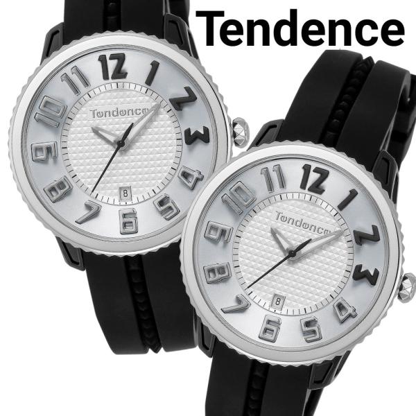 テンデンス ペアウォッチ かっこいい 腕時計 手表 メンズ レディース 防水 ブラック カップル 高...