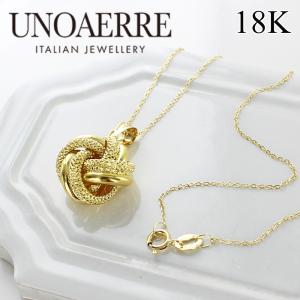 UNOAERRE（ウノアエレ） 18金 ゴールド メダイ ネックレス チャーム