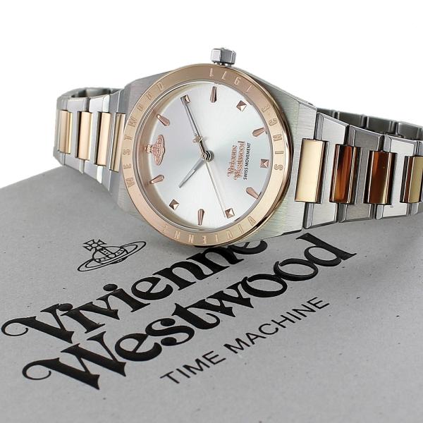 ヴィヴィアン ウエストウッド レディース 腕時計 ローズゴールド シルバー ブレスレットウォッチ 時...
