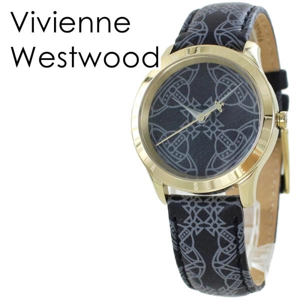 ヴィヴィアン ウエストウッド 腕時計 手表 メンズ レディース オーブモチーフ ブラック 黒 誕生日...