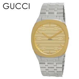 グッチ 腕時計 レディース グッチ時計 25H スチール ウォッチ 38mm ブランド シルバー gucci プレゼント 卒業 入学 お祝い｜nopple