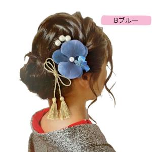 髪飾り 成人式 浴衣 振袖 着物 和装 袴 七...の詳細画像4
