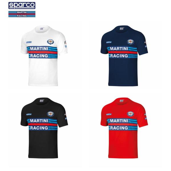 スパルコ マルティニ レーシング ヘリテージコレクション T-SHIRT REPLICA MARTI...