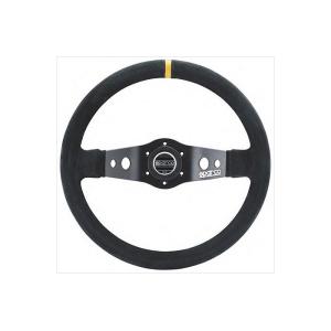 SPARCO STEERING WHEEL R215 LEATHER/SUEDE  スパルコ ステア...