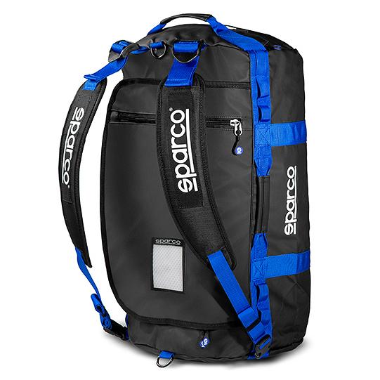 SPARCO スパルコ DAKAR-S DUFFLE BAG ダッフルバッグ ブラックブルー ブラッ...