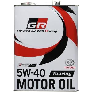 トヨタ 純正オイル GR Touring 5W-40 4L TOYOTA Gazoo Racing 品番 08880-13005 モーターオイル GR MOTOR OIL エンジンオイル｜Norauto Yahoo!ショッピング店