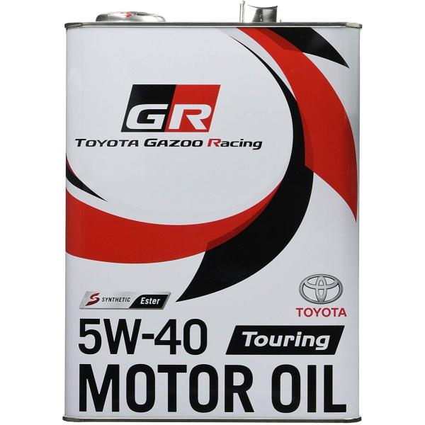 トヨタ 純正オイル GR Touring 5W-40 4L TOYOTA Gazoo Racing ...
