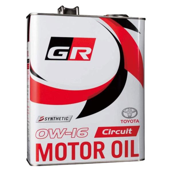 トヨタ 純正オイル GR Circuit 0W-16 4L TOYOTA Gazoo Racing ...