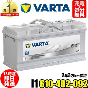 610-402-092 VARTA I1 バルタ 輸入車用バッテリー 110Ah ドイツVARTA社製  参考 BOSCH ボッシュ SLX-1B と 互換 します｜norauto