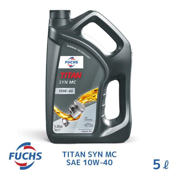 FUCHS フックスオイル SYN MC SAE 10W-40 5L A602003027 エンジン...
