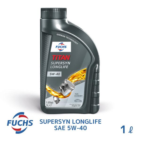 FUCHS フックスオイル SUPERSYN LONGLIFE 5W-40 1L A60200306...