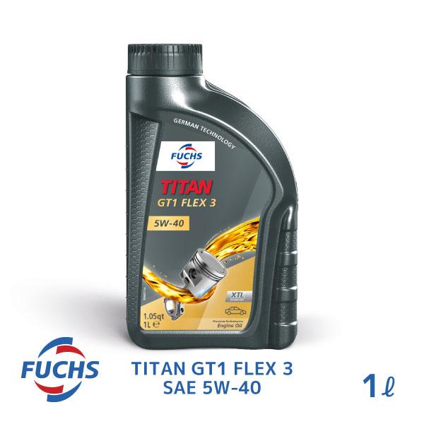 FUCHS フックスオイル GT1 FLEX 3 5W-40 1L A602007292 エンジンオ...