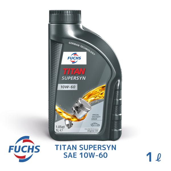 FUCHS フックスオイル SUPERSYN 10W-60 1L A602010452 エンジンオイ...