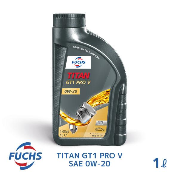 FUCHS フックスオイル GT1 PRO V 0W-20 1L A602010612 エンジンオイ...