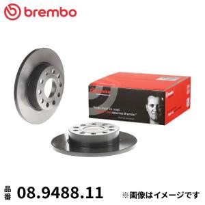brembo ブレーキローター 左右セット 08.9488.11 フォルクスワーゲン