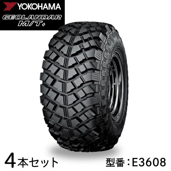 4本セット ヨコハマタイヤ  GEOLANDAR M/T+ G001C E3608 215/85R1...