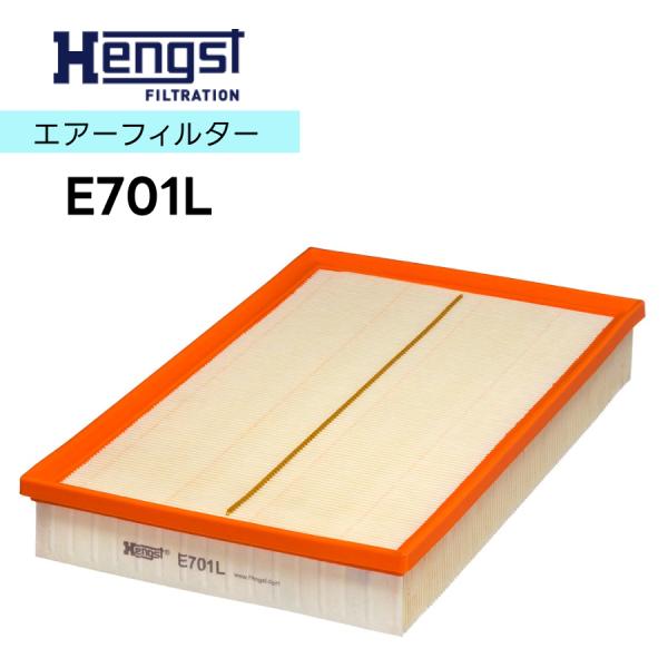 HENGST ヘングスト E701L　エアーエレメント エアフィルターインサート 適合車種 VW フ...
