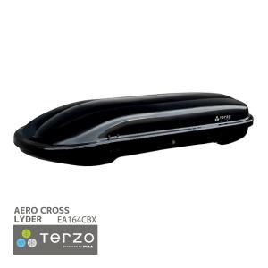 Terzo テルッツォ by PIAA ルーフボックス 270L エアロクロスライダー ブラック 左開き エアロバー&スクエアバー対応モデル セーフティロック付｜Norauto Yahoo!ショッピング店