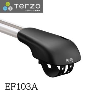 Terzo テルッツォ  by PIAA  ベースキャリア フット 4個入 ルーフレールタイプ ブラック エアロバー用 ロック付 EF103A ピア