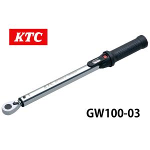 KTC 9.5sq.プレセット型トルクレンチ 100-03 ホイールナット トルク管理 メンテナンス 整備 工具 自動車