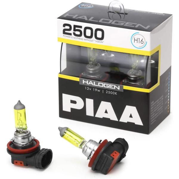 PIAA ヘッドライト・フォグランプ用 ハロゲン 2500K 車検対応 H16 2個入 HS5016...