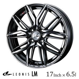 WEDS ウェッズ レオニス LM 18インチ 7J カラー:BMCMC ブラックメタル