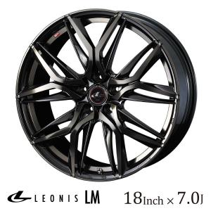 WEDS ウェッズ レオニス LM 18インチ 7J カラー:BMCMC ブラック