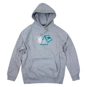 ミシュラン MICHELIN プルパーカー PO Sweat Hoodie / Camp / Michelin / Gray  グレー パーカー フード ビバンダム プルパーカー おしゃれ かっこいい