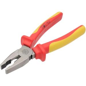 8インチ VDE認証 絶縁ペンチ 200mm コンビネーションプライヤー 1000V 顎硬度HRC5...