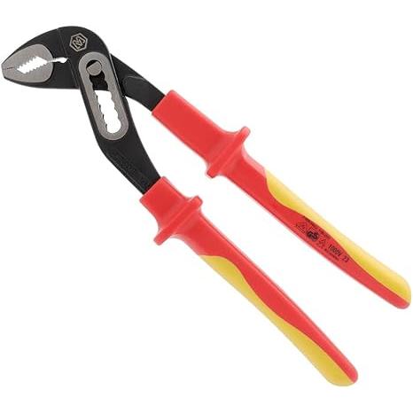 10インチ 絶縁ウォーターポンププライヤー 1000V VDE認証 顎硬度HRC58?62 マイケル...