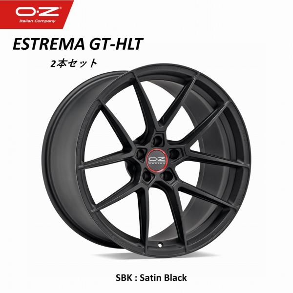 OZ Racing ESTREMA GT-HLT 18×8 35 5-100 Satin Black...