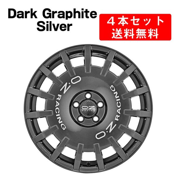 Rally Racing アルミホイール 4本セット 17インチ 7x17J インチ 4/5穴　ダー...