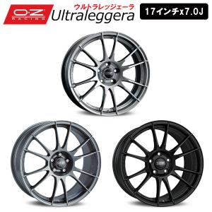 OZ 17インチ ホイールセット ブラック/シルバー OZ Racing Superturismo LM アルミホイール 4本セット 17インチ