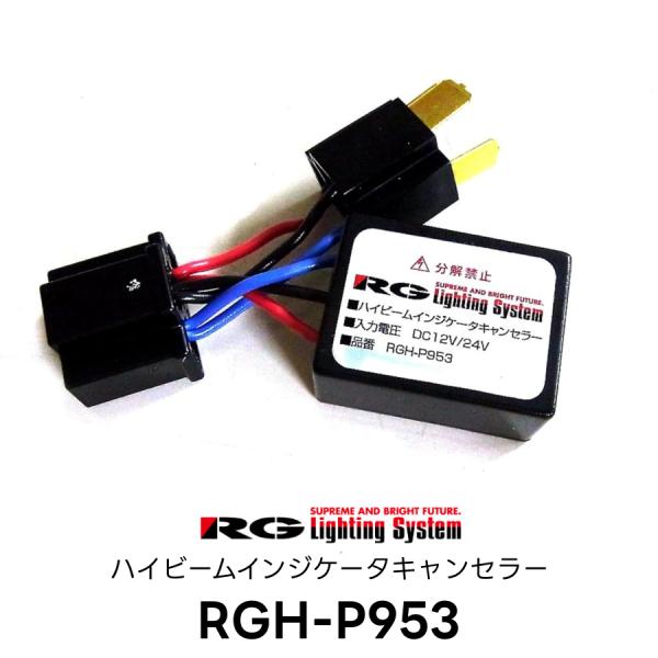 RG レーシングギア RGH-P953 LED H4用ハイビームインジケータキャンセラー 12V/2...