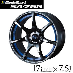 ウェッズスポーツ SA-75R 17インチ 7.5J インセット45/48 5穴 PCD 100