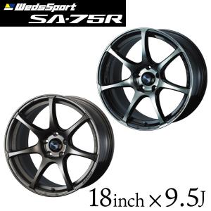 ウェッズスポーツ SA-75R 18インチ 7.5J インセット35/45 5穴 PCD 100