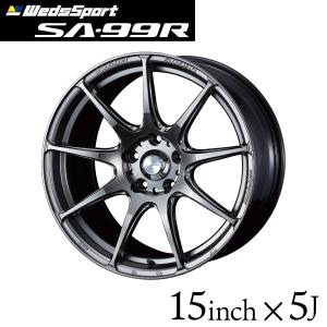 ウェッズスポーツ SA-99R 16インチ 5J インセット45 4穴 PCD100