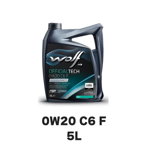 WOLF OFFICIALTECH 0W20 C6 F 5L 20 L | ウォルフ ウルフ オフィ...