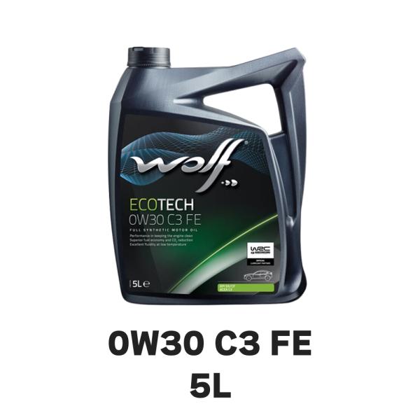WOLF ECOTECH 0W30 C3 FE 5L 20 L | ウォルフ ウルフ カー エンジン...
