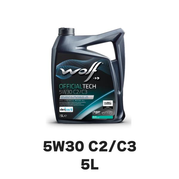 WOLF OFFICIALTECH 5W30 C2/C3 5L  20 L | ウォルフ ウルフ オ...