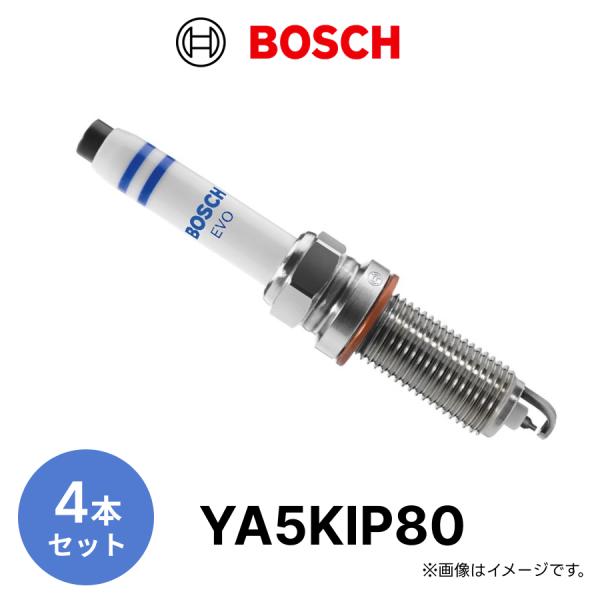 4本セット ボッシュ スパークプラグ YA5KIP80 BOSCH EVO 0241145528 プ...