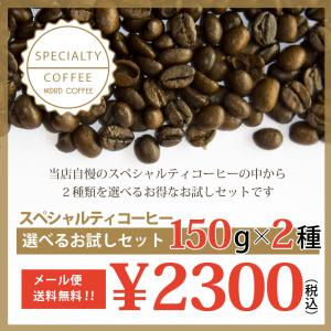 コーヒー豆 スペシャルティコーヒー 選べる お試し セット 150g×2種類